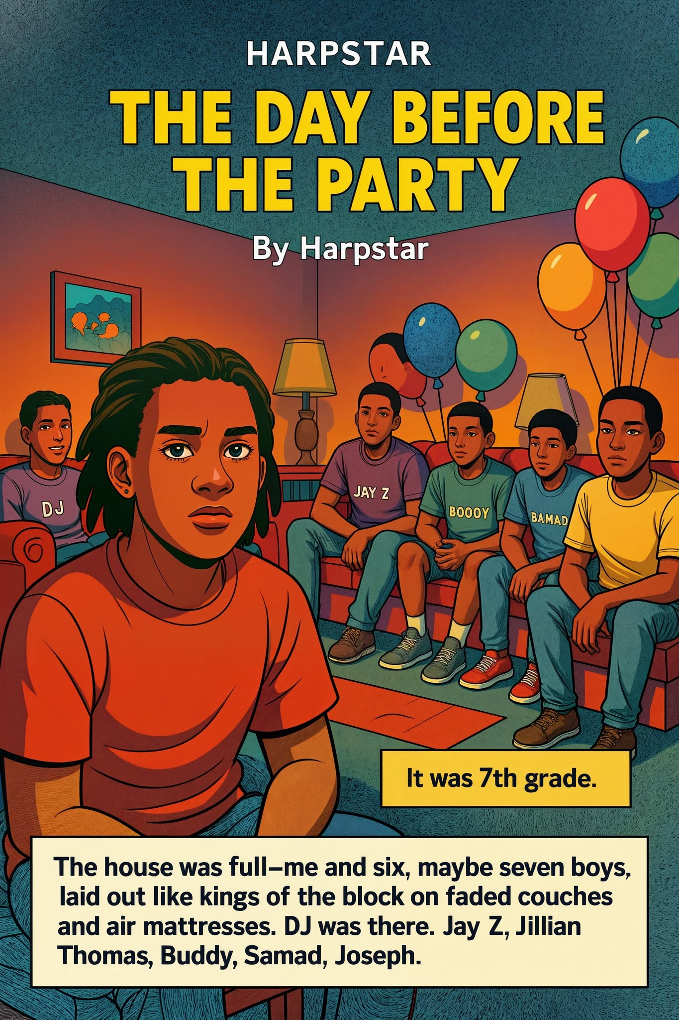 The Day Before The Party — panel 1