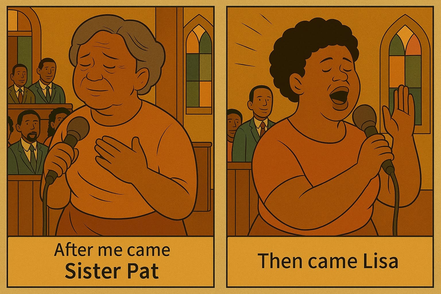 Sanctified Chaos & The Wig Heist — panel 2