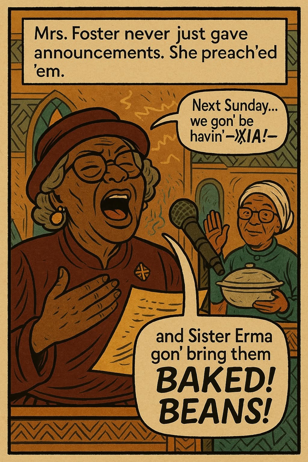 Sanctified Chaos & The Wig Heist — panel 4