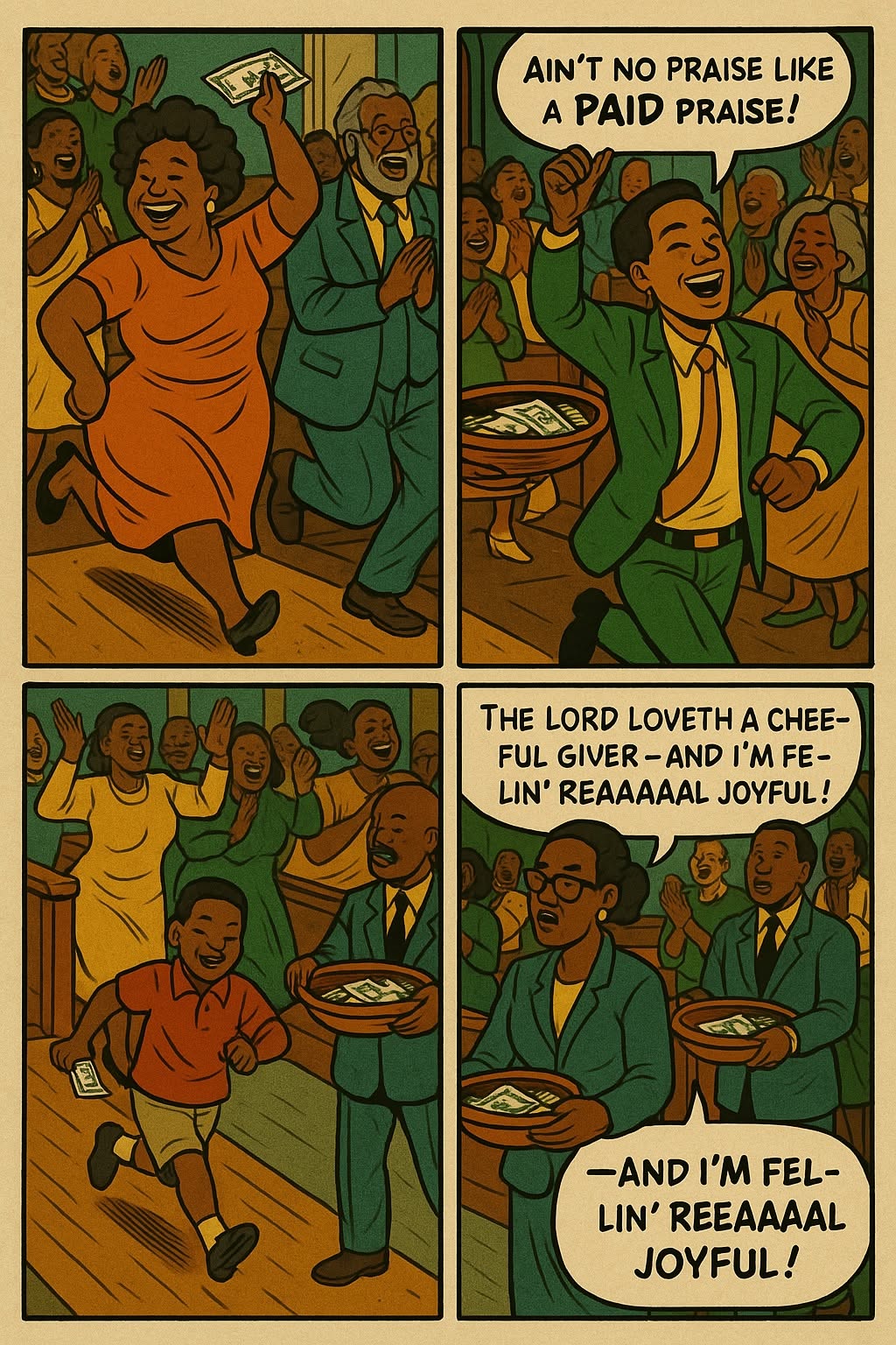 Sanctified Chaos & The Wig Heist — panel 6