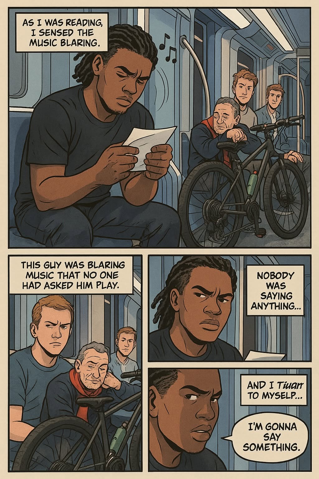 When Privilege Plays Deaf, Power Speaks Louder — panel 1