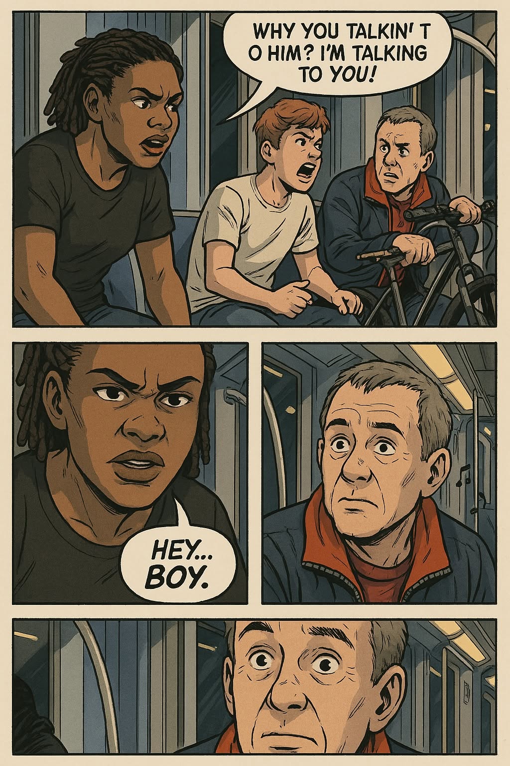 When Privilege Plays Deaf, Power Speaks Louder — panel 4